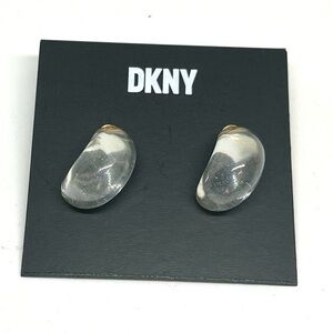 DKNY Teardrop Resin Earrings NWT